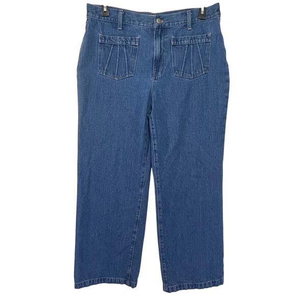 MADEWELL The Perfect Vintage Wide-Leg Jean Patch Pocket Edition 31 - Picture 6 of 9